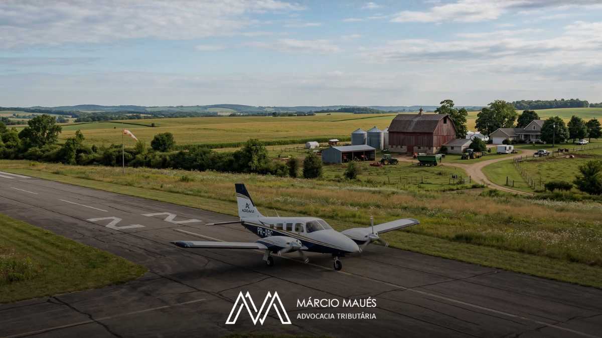 AERONAVE UTILIZADA PARA TRANSPORTE DE PESSOAL
